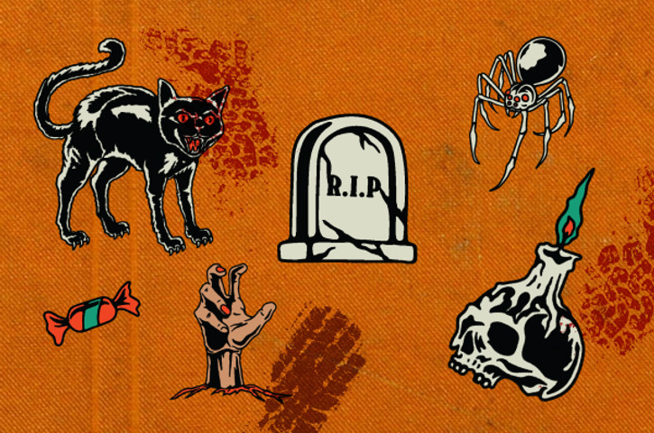 Halloween Finds - Used in this Page