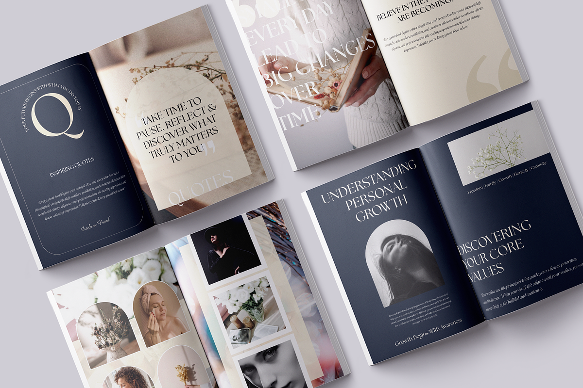 Life Coach Ebook Template | Canva, a Brochure Template by ArtisticLand (Photo 8 of 14)