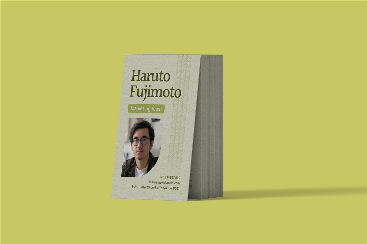 Harutos - ID Card, a Print Template by Fannan Studio (Photo 2 of 3)