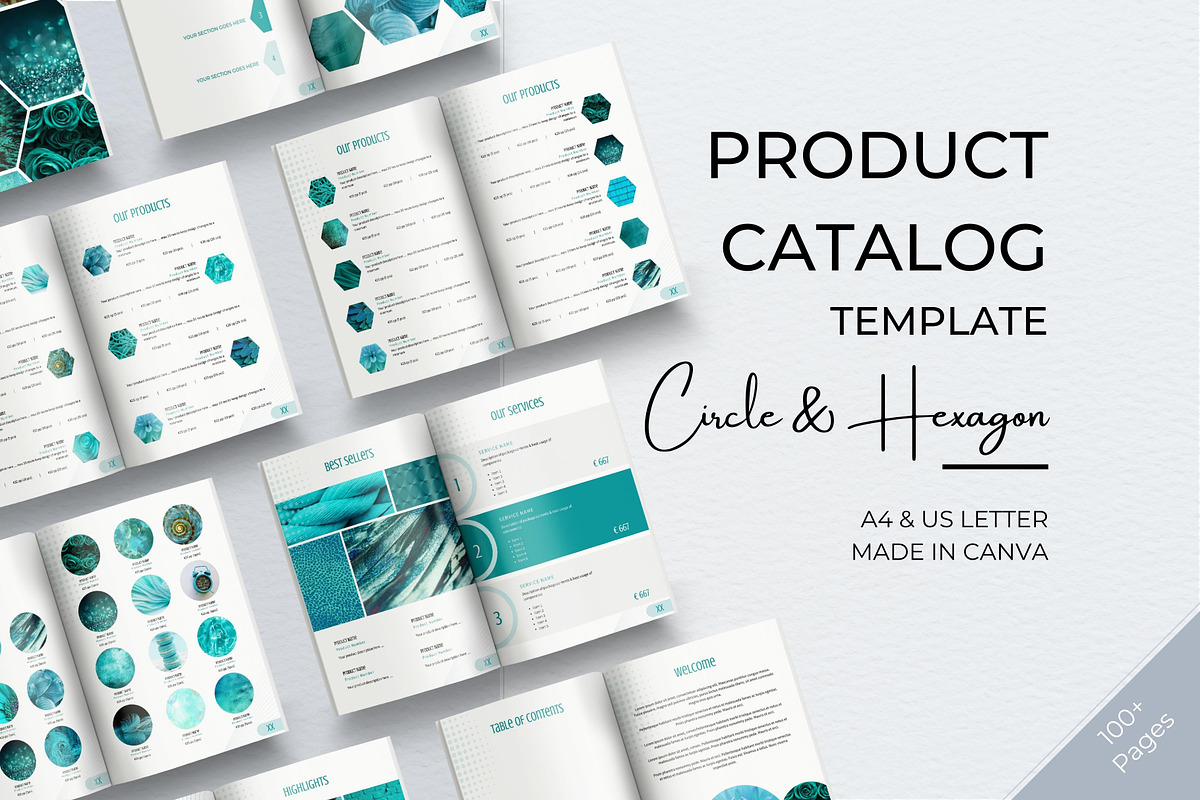 Product Catalog Canva Template, a Magazine Template by B2 Studio (Photo 1 of 11)