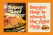 Peachy Mighties, a Serif Font by zeenesia (Thumbnail 5 of 10)