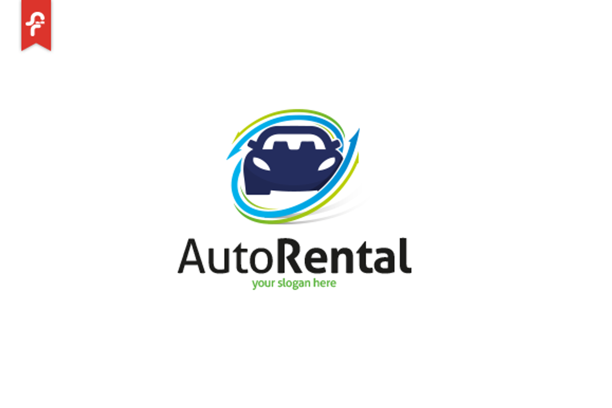 Auto Rental Logo, a Branding & Logo Template by ft.studio