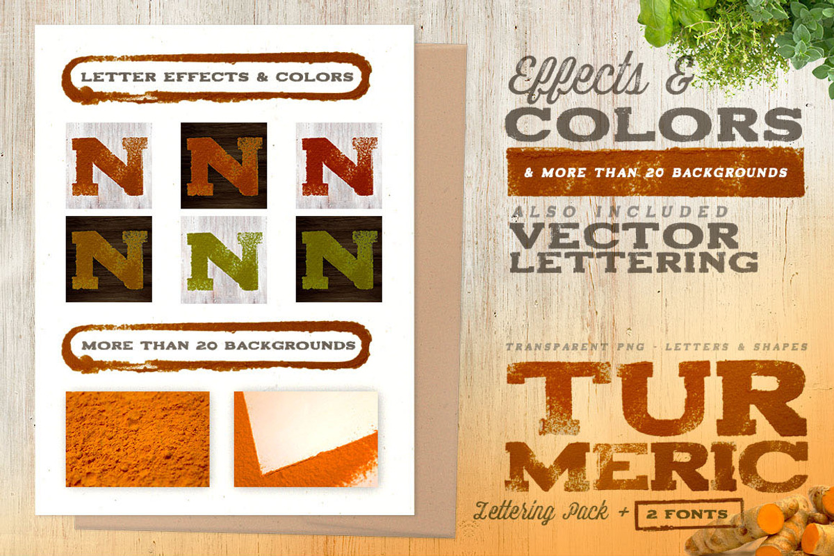 Turmeric - Creative Lettering preview 5