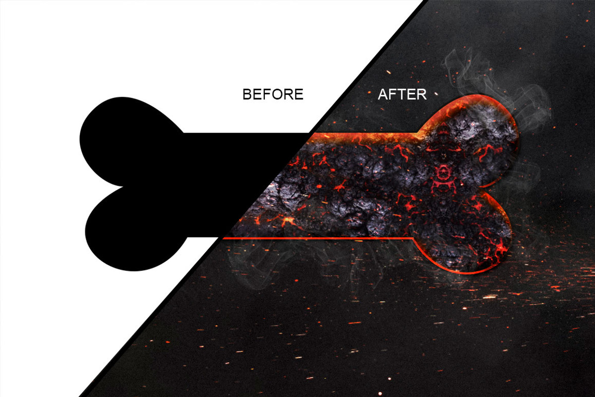 Magma Text Effect Photoshop Action, an Action Add-On by DESIGNAVO (Photo 4 of 9)