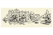 Amsterdam Hand Drawn Sketches, an Illustration by Penndpaper (Thumbnail 13 of 16)