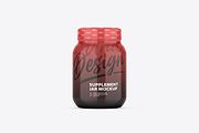 Supplement Jar Mockup, a Product Mockup by UnicDesign (Thumbnail 3 of 9)
