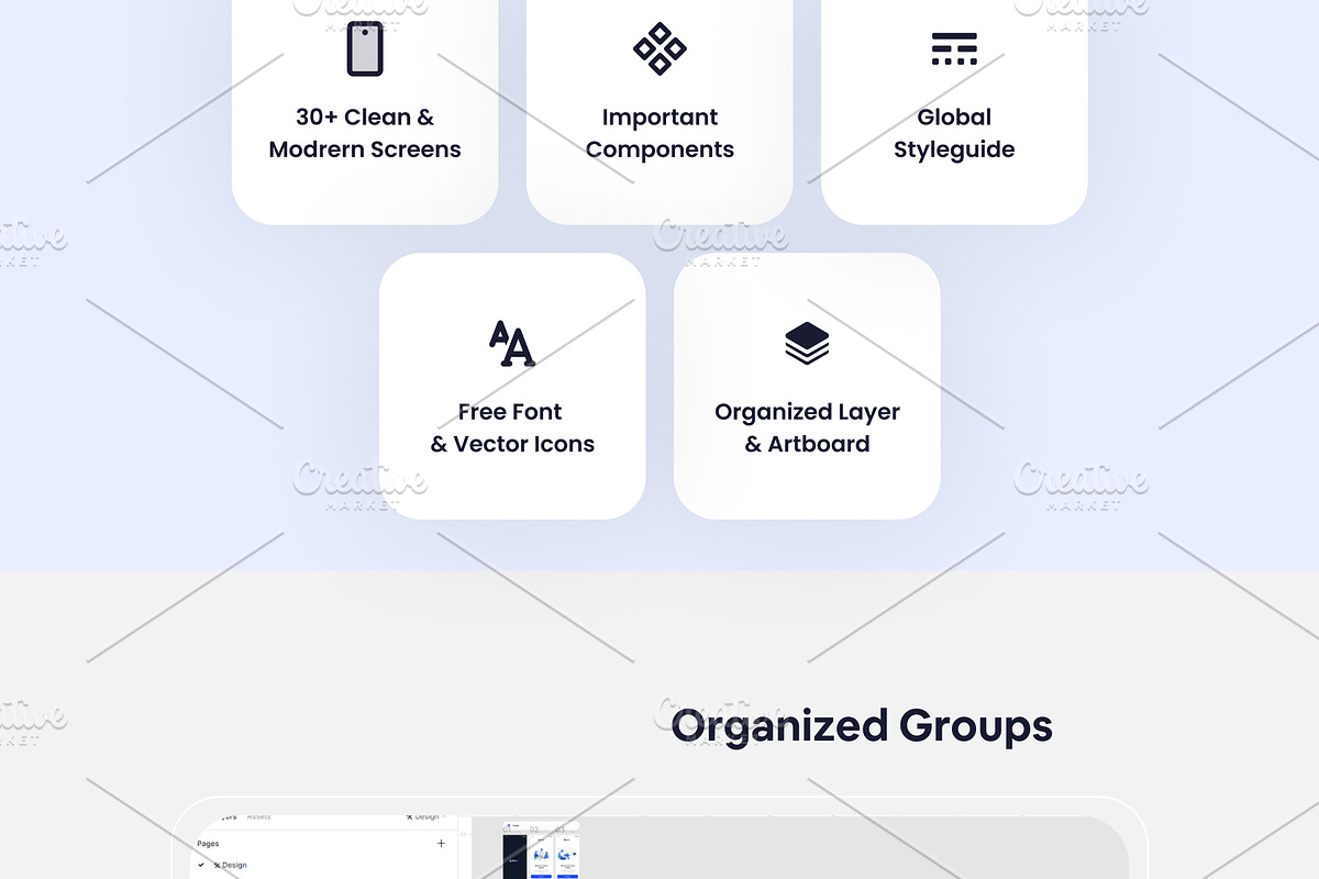 Bankgo - E-Wallet App UI Kit, an App Template by DesignsLab (Photo 2 of 11)