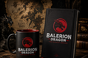 Middle Ages Mythical Dragon Logo, a Branding & Logo Template by Enola99d (Thumbnail 1 of 2)