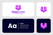 Flat Modern Cube Logo Design, a Branding & Logo Template by Artnivora.Std (Thumbnail 2 of 4)