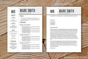 Resume Cover Letter Template