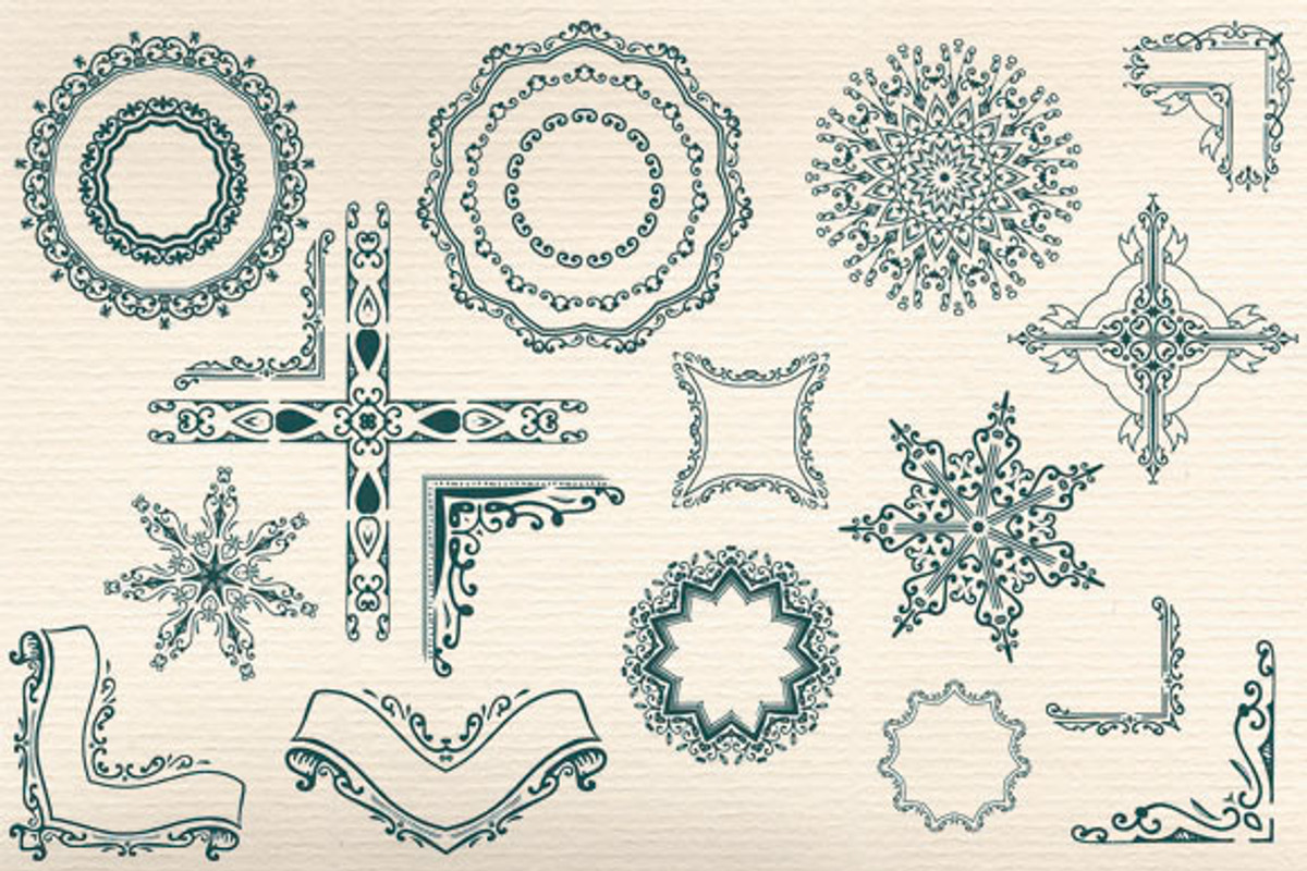 *SET* hand-drawing banners, a Decorative Illustration by ARSCOR (Photo 5 of 5)