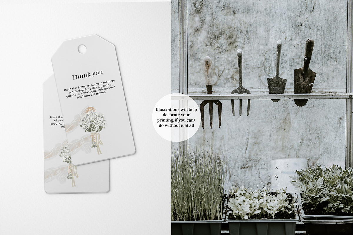 Modern Wedding: Eco & Boho Style, an Object Graphic by divanovskaya_nv (Photo 24 of 26)