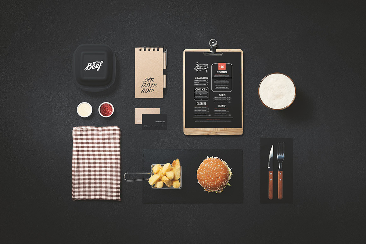 Burger Store Mockup Creator, a Packaging Mockup by Mockup Cloud (Photo 4 of 7)