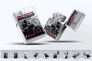 Steel Oil Lighter Mock-Up, a Product Mockup by Se٧enStudio (Thumbnail 1 of 8)