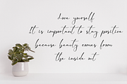 Elmira Script, a Script Font by Nissa Studio (Thumbnail 9 of 11)