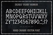 Halloween Bones vector font, an Object Illustration by Ledokolua (Thumbnail 2 of 2)