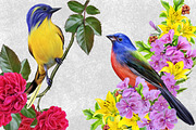 World of birds and flowers Part2, an Animal Illustration by SokolovaSv (Thumbnail 5 of 5)