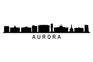 Aurora skyline, an Illustration by Mark1987