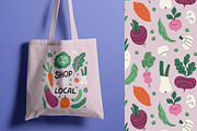 Harvest season patterns and objects, a Food Illustration by Alenkakarabanova (Thumbnail 8 of 8)