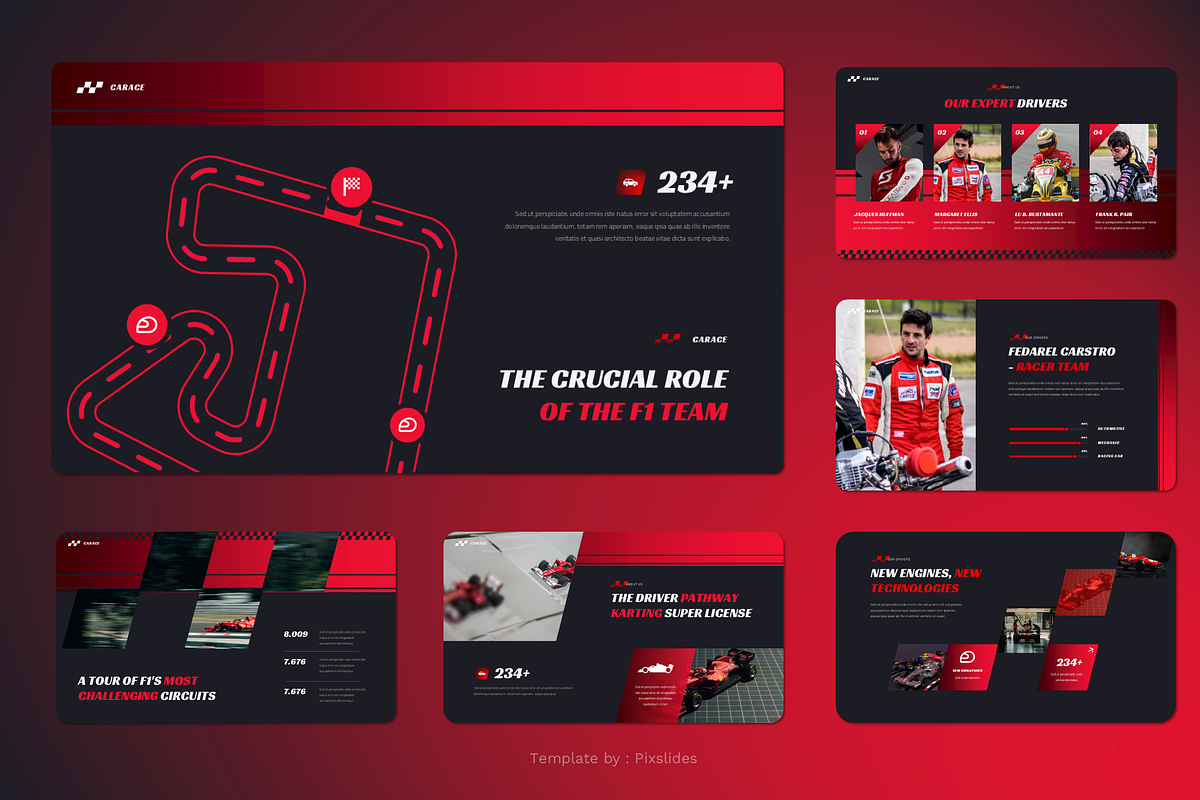 Racing F1 Keynote, a Presentation Template by Pixslides (Photo 4 of 6)