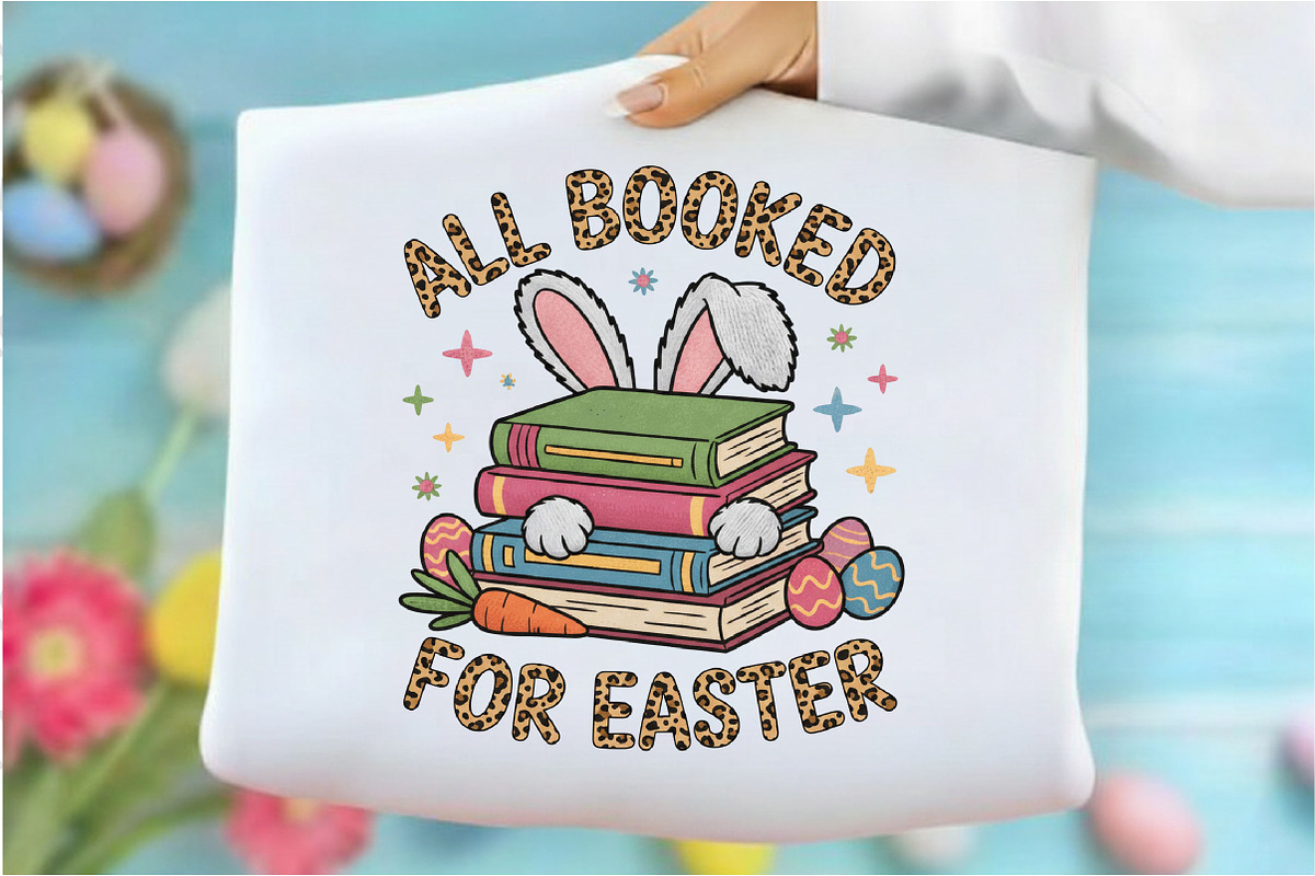 Easter Faux Yarn,All Booked for, an Illustration by Designking (Photo 4 of 6)