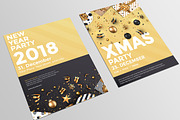 Set of 10 Christmas Party Flyer, a Flyer Template by Creative Graphics (Thumbnail 7 of 12)