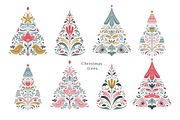 Christmas Scandinavian Ornaments, a Pattern Graphic by Molly art (Thumbnail 4 of 12)