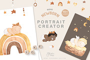 Boho nursery BUNDLE. Watercolor, an Animal Illustration by OlliArtDesign (Thumbnail 4 of 8)