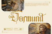 Highcrest Elegant Blackletter Font, a Blackletter Font by Letterara (Thumbnail 5 of 15)