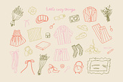 Soft Girl Spring Club - clipart set, an Object Graphic by Cute Atelier (Thumbnail 5 of 13)
