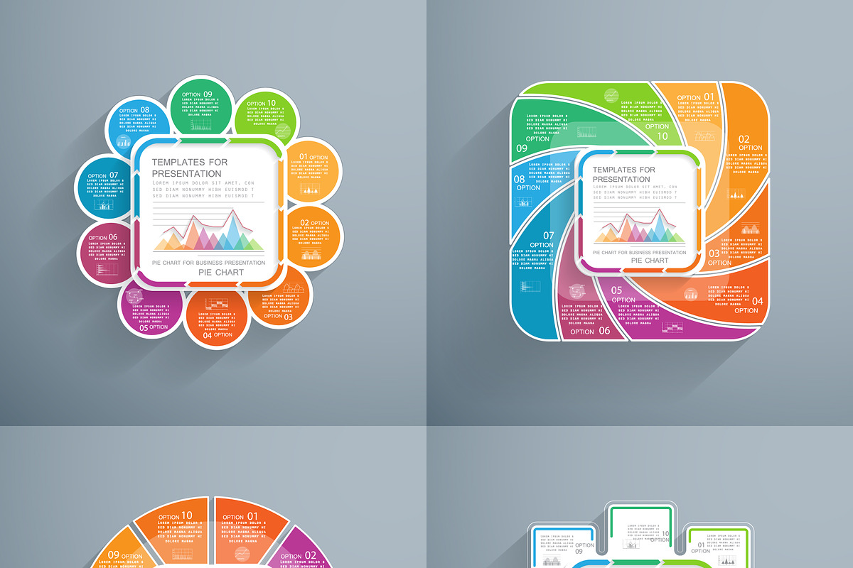 Set of infographics, a Graphic by Mechik (Photo 19 of 19)