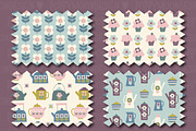 Tea Party and Clipart set, a Food Illustration by Poppymoondesign (Thumbnail 6 of 10)