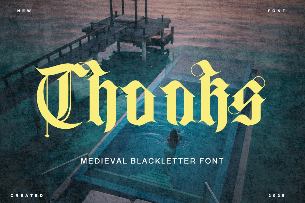 Despacio – Medieval Blackletter Font, a Blackletter Font by Dhabee (Photo 6 of 16)