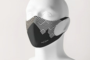 Face Mask Mock-up, a Mask Mockup by zippypixelstudio (Thumbnail 2 of 12)