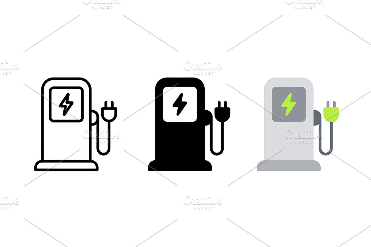 Electric Pump Vector Design, a Solid Icon by Artonix (Photo 2 of 2)