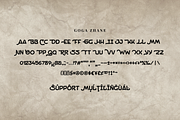 Goga Zhane - A Display Font, a Sans Serif Font by a Piece of Cake (Thumbnail 6 of 7)