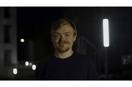 A handsome man posing on the street, a Person Photo by Media Whale Stock