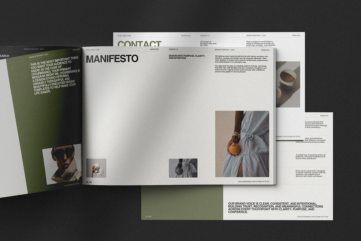 KOVE | Brand Strategy Template, a Presentation Template by Prapti Design (Photo 5 of 11)