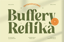 Buffery Reflika Modern Bold Serif