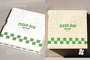 Pizza Box Mockup Set - Vol 3, a Product Mockup by DOBE Studio (Thumbnail 2 of 4)