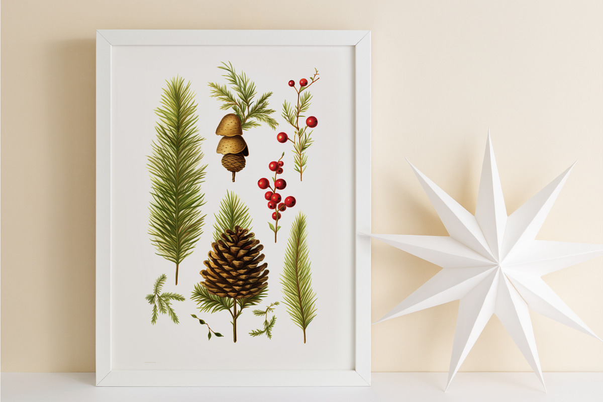 Christmas Patterns & Motifs, a Pattern Graphic by PREMIUMVECTOR (Photo 8 of 8)