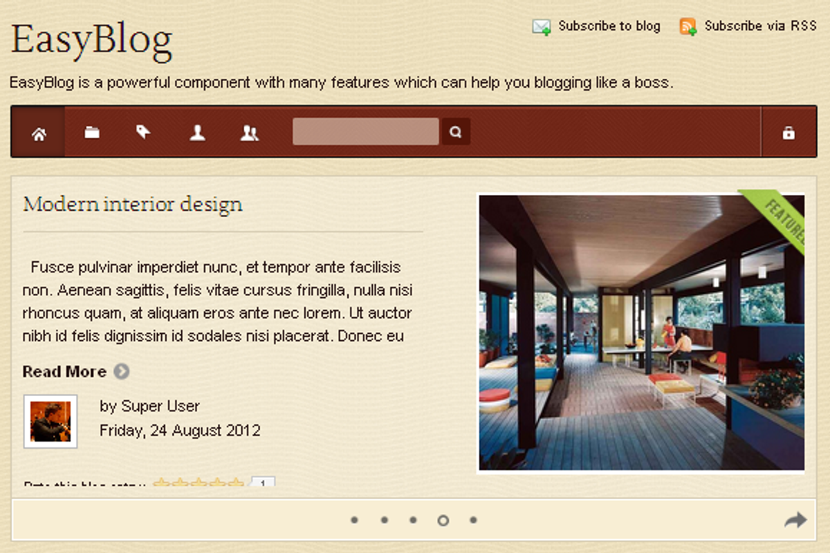 JSN Vintage - Creative Joomla Theme, a Websites & App Template by JoomlaShine (Photo 5 of 5)