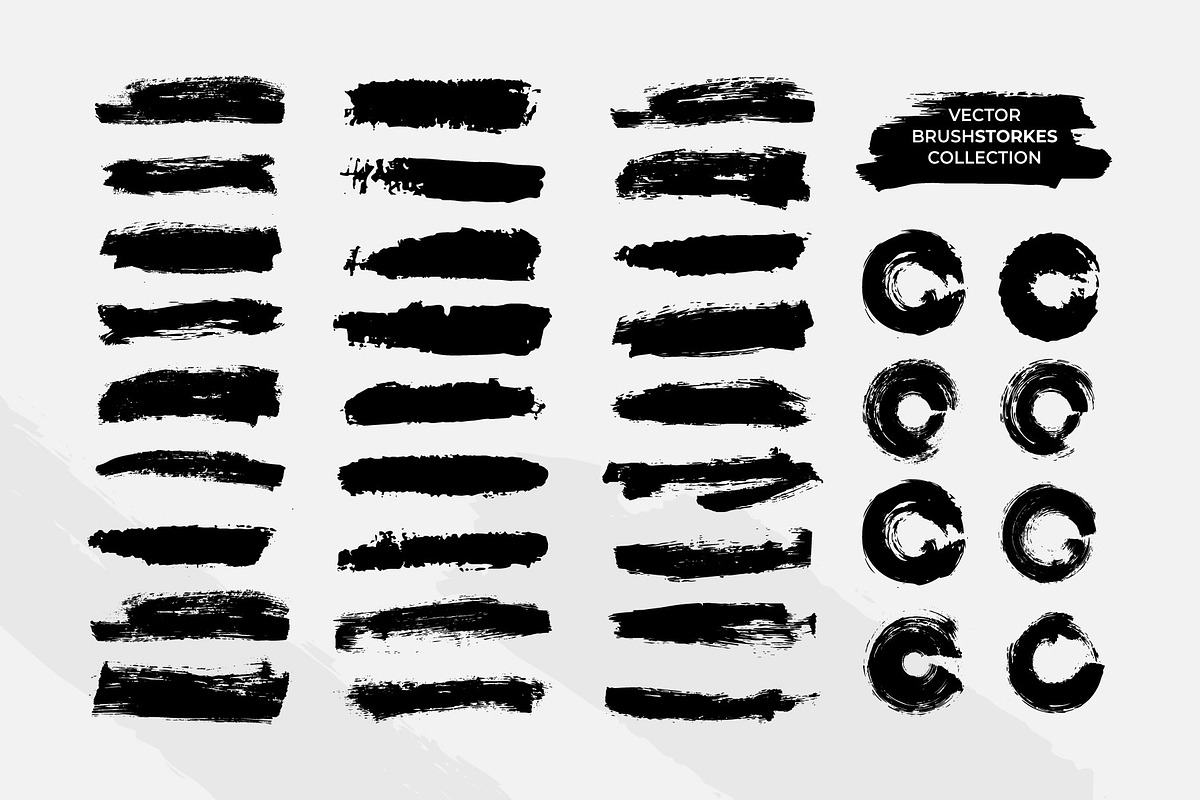 Set of Grunge Brush Strokes, a Brush Add-On by Warm Snow (Photo 3 of 6)