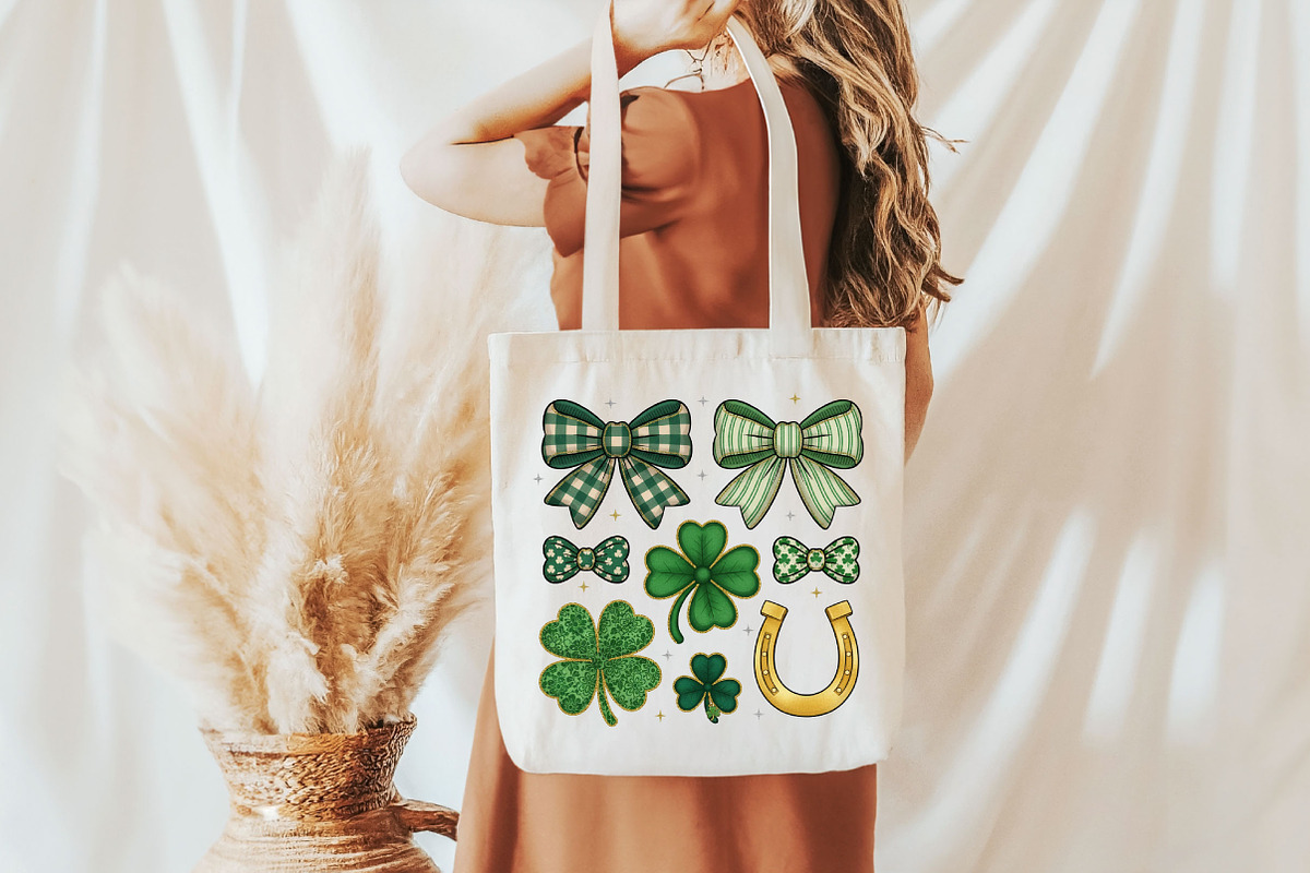 Patrick's Day Png, Coquette Bow Png, an Illustration by Designking (Photo 6 of 6)