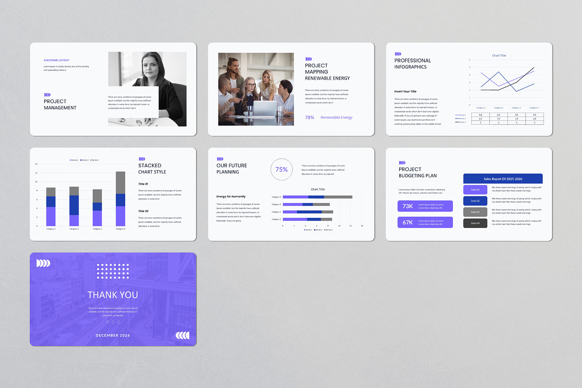 Project Proposal PowerPoint Template, a Presentation Template by Design Vault (Photo 4 of 4)