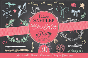 ChalKit Pretty Hand Drawn Sampler