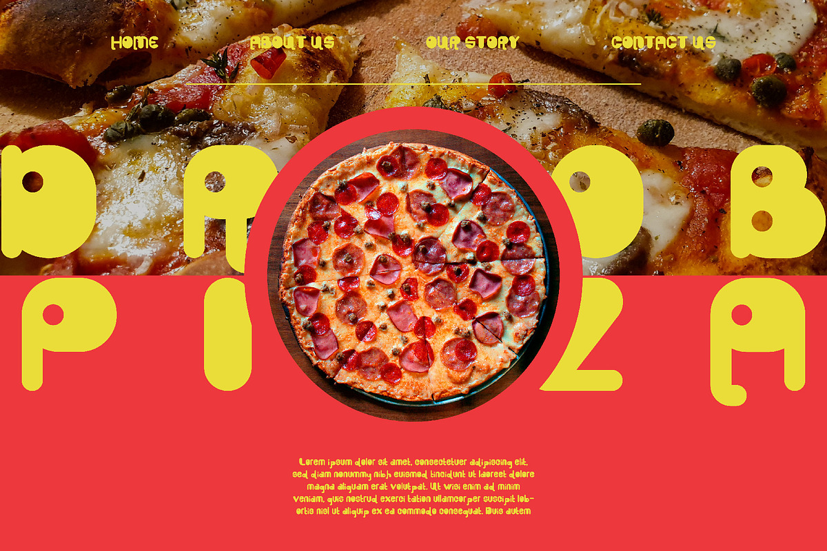 DROOB - Display Font, a Sans Serif Font by Boril Std (Photo 4 of 13)