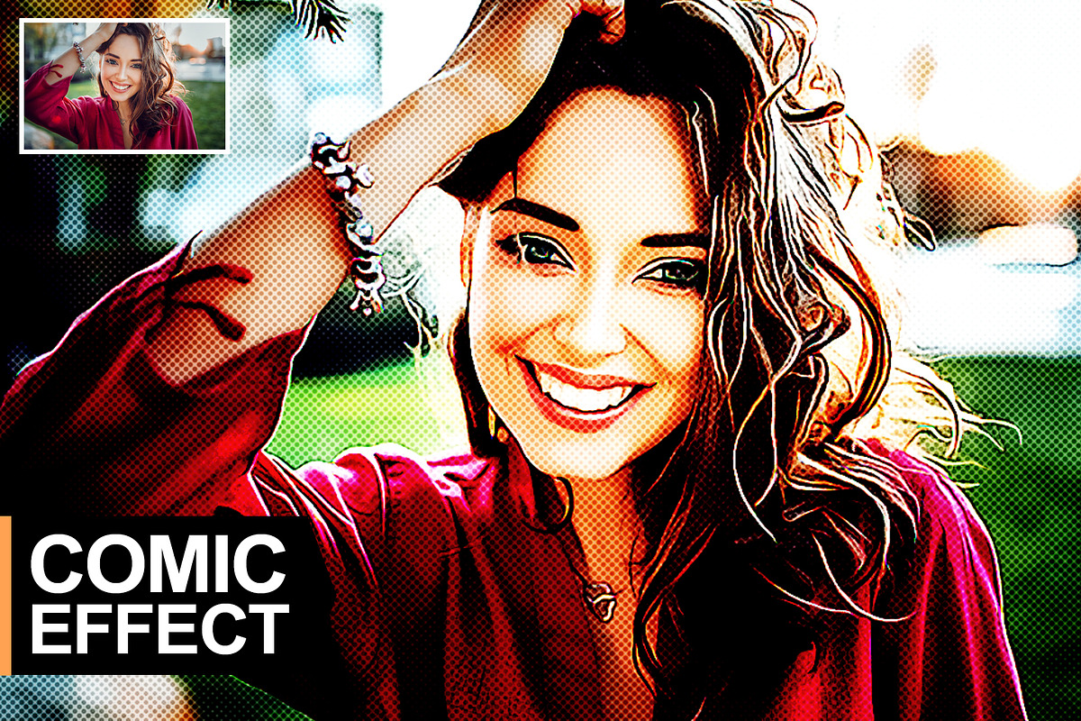 Comic Effect PS Action, an Action Add-On by PSD Action (Photo 6 of 7)