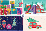 Christmas Illustrations Pack, a Decorative Illustration by Stella's Graphic Supply (Thumbnail 4 of 6)