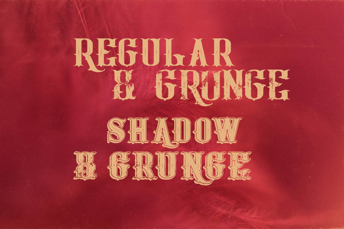 Venomous Typeface preview 4